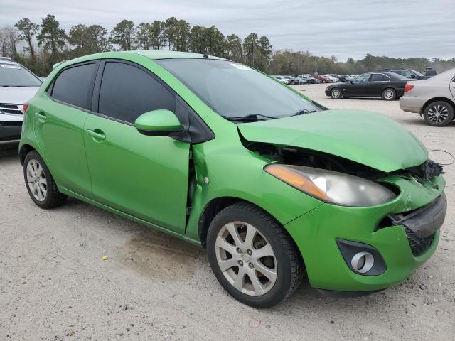 JM1DE1LY1C0145398 - 2012 MAZDA MAZDA2 GREEN photo 4