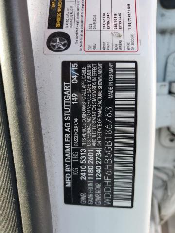 WDDHF6HB5GB186763 - 2016 MERCEDES-BENZ E 400 4MATIC WHITE photo 12