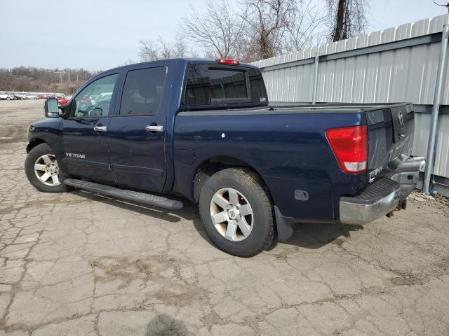 1N6BA07A27N232260 - 2007 NISSAN TITAN XE BLUE photo 2