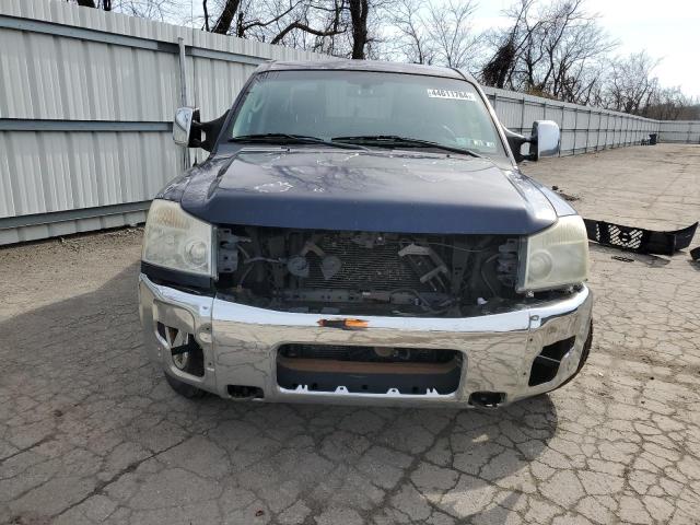 1N6BA07A27N232260 - 2007 NISSAN TITAN XE BLUE photo 5