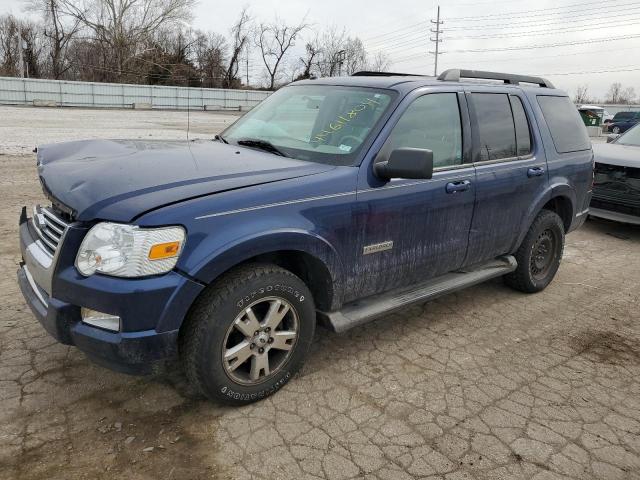 1FMEU73E27UA92866 - 2007 FORD EXPLORER XLT BLUE photo 1