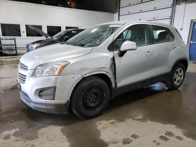 3GNCJKSB7GL150082 - 2016 CHEVROLET TRAX LS SILVER photo 1