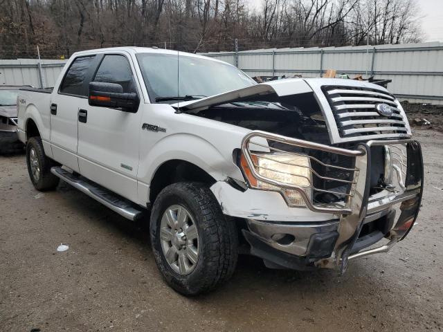 1FTFW1ET0BFB97009 - 2011 FORD F150 SUPERCREW WHITE photo 4