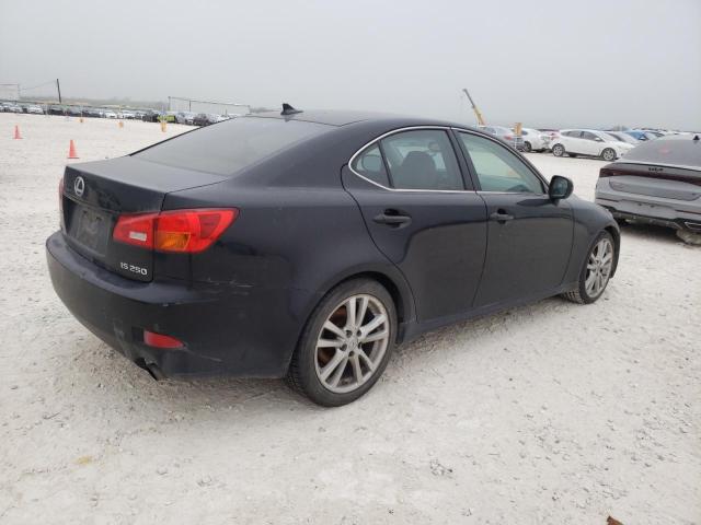 JTHBK262475027575 - 2007 LEXUS IS 250 BLACK photo 3