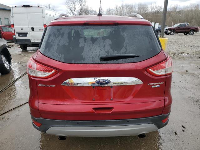 1FMCU9JXXEUB91424 - 2014 FORD ESCAPE TITANIUM წითელი ფოტო 6