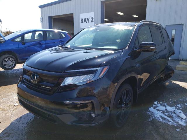 5FNYF6H74LB006587 - 2020 HONDA PILOT BLACK BLACK photo 1