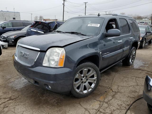 1GKFK63858J135283 - 2008 GMC YUKON DENALI BLUE photo 1