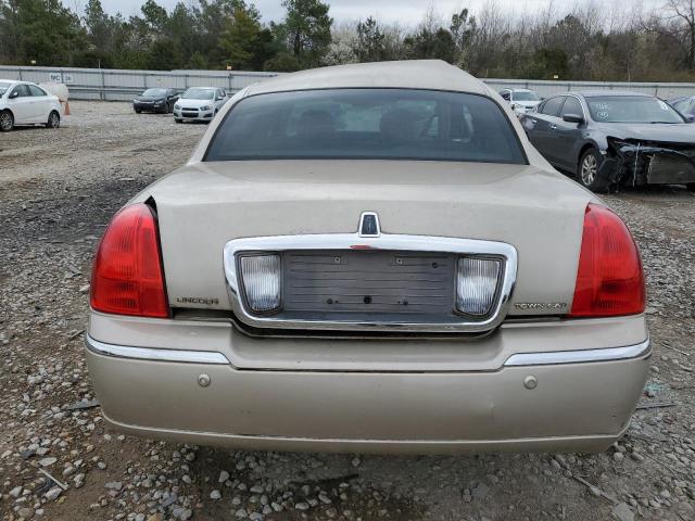 1LNHM82W65Y651063 - 2005 LINCOLN TOWN CAR SIGNATURE LIMITED BEIGE photo 6