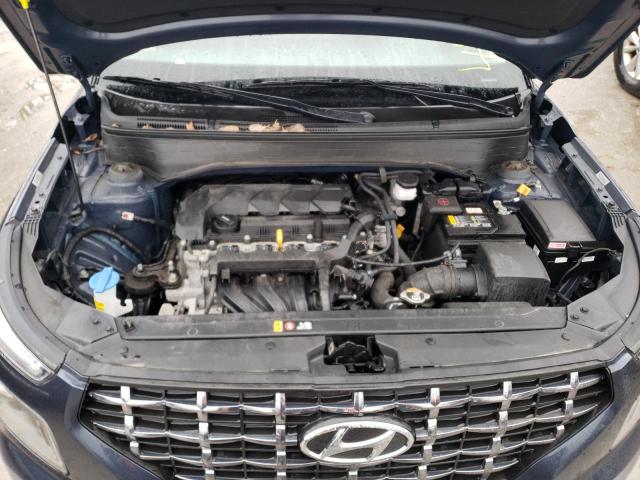 KMHRC8A32MU114792 - 2021 HYUNDAI VENUE SEL BLUE photo 11