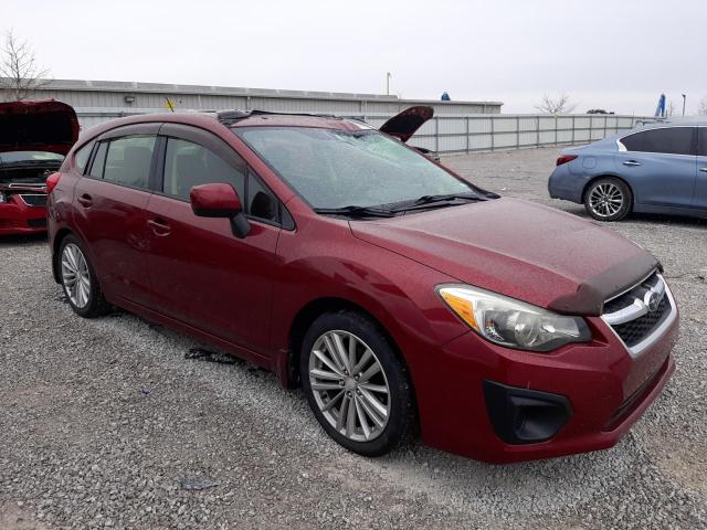 JF1GPAD69E8268283 - 2014 SUBARU IMPREZA PREMIUM MAROON photo 4