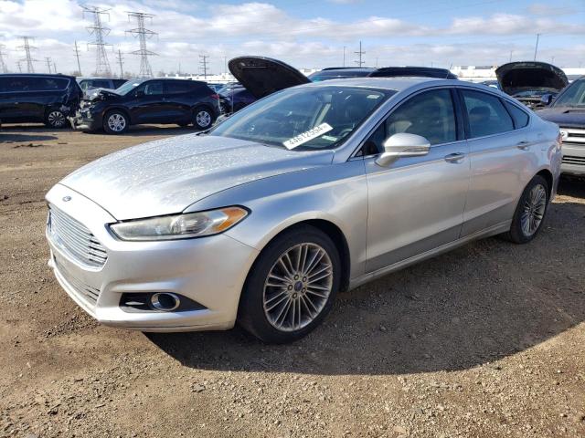 3FA6P0H91DR347194 - 2013 FORD FUSION SE SILVER photo 1