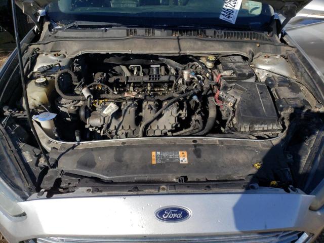 3FA6P0H91DR347194 - 2013 FORD FUSION SE SILVER photo 11