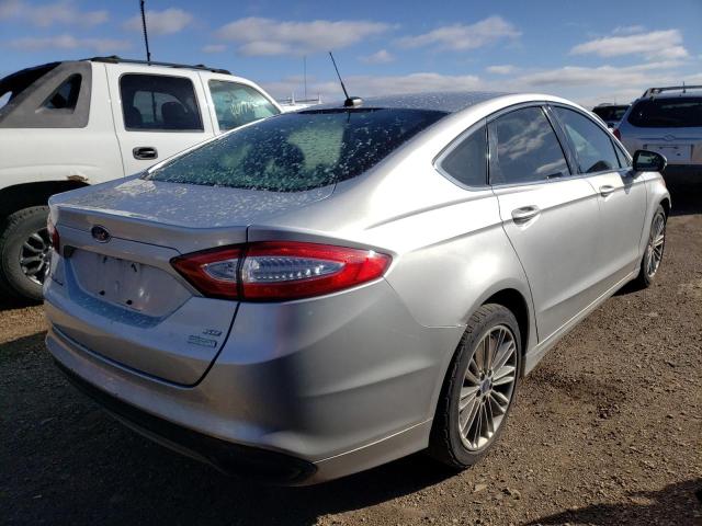 3FA6P0H91DR347194 - 2013 FORD FUSION SE SILVER photo 3