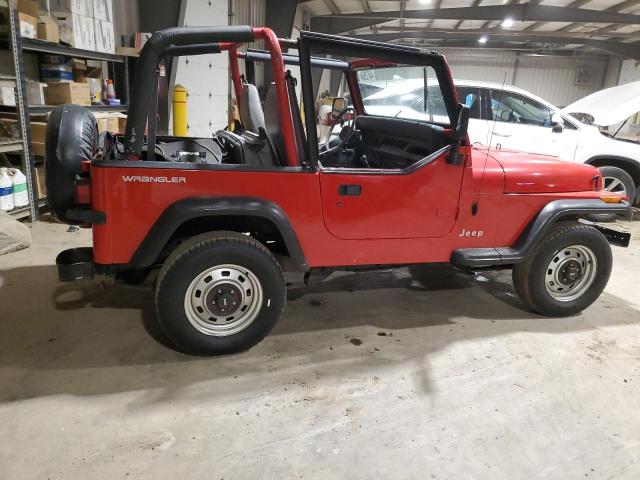 1J4FY19P0PP220291 - 1993 JEEP WRANGLER / S RED photo 3
