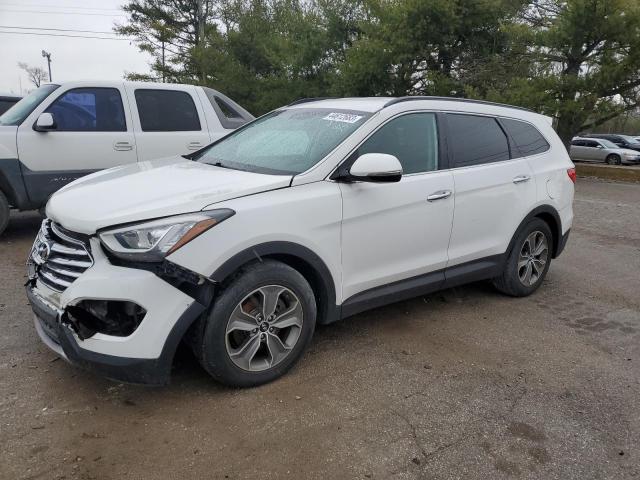 KM8SN4HF8DU032960 - 2013 HYUNDAI SANTA FE GLS WHITE photo 1