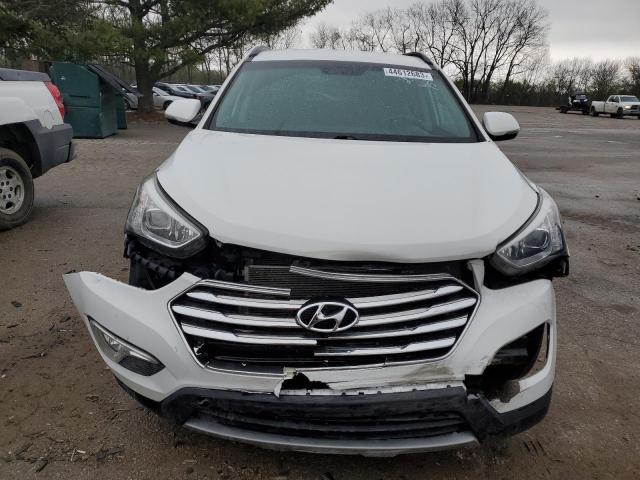 KM8SN4HF8DU032960 - 2013 HYUNDAI SANTA FE GLS WHITE photo 5