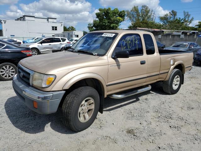 4TASN92N7XZ444565 - 1999 TOYOTA TACOMA XTRACAB PRERUNNER TAN photo 1