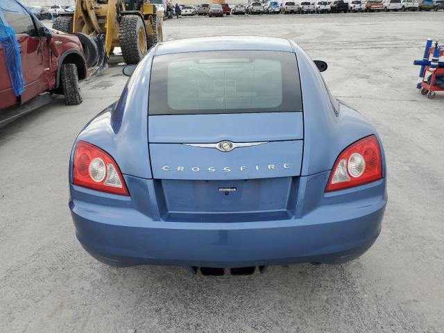 1C3AN69L06X069183 - 2006 CHRYSLER CROSSFIRE LIMITED BLUE photo 6