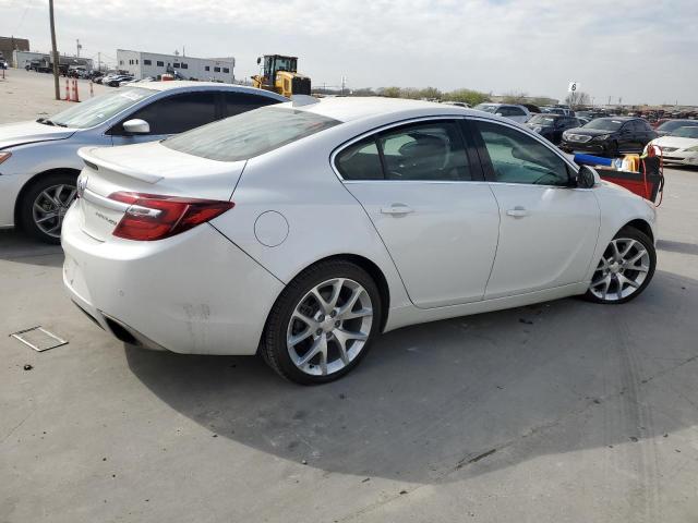 2G4GU5GX2G9145006 - 2016 BUICK REGAL GS WHITE photo 3