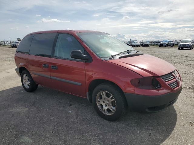 1D4GP25B16B527612 - 2006 DODGE CARAVAN SE RED photo 4