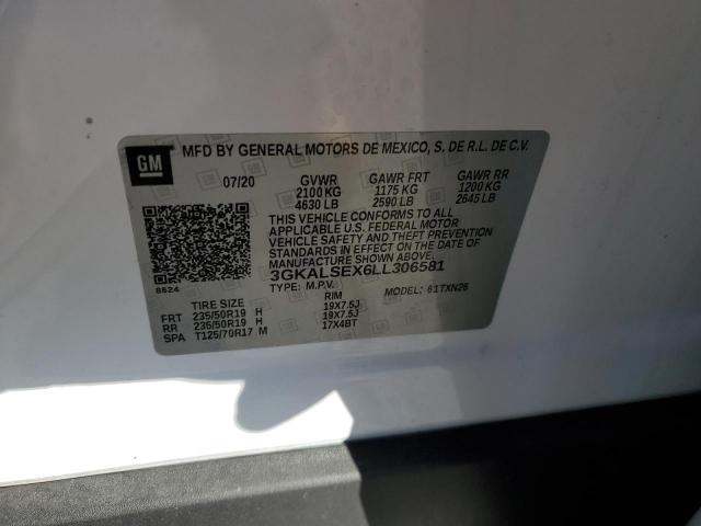 3GKALSEX6LL306581 - 2020 GMC TERRAIN DENALI WHITE photo 14