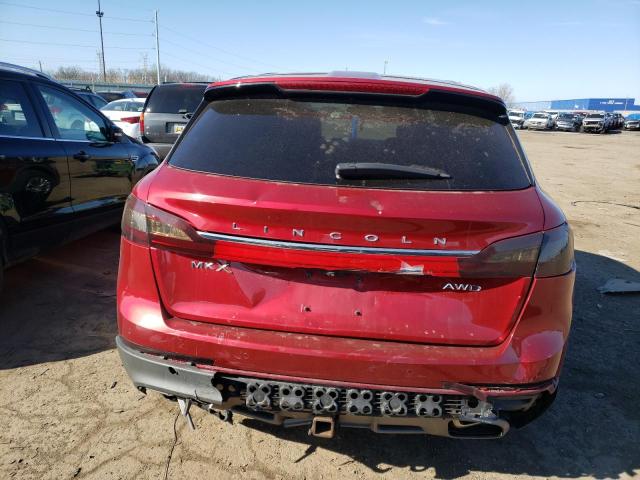 2LMTJ8KR9GBL42477 - 2016 LINCOLN MKX SELECT RED photo 6