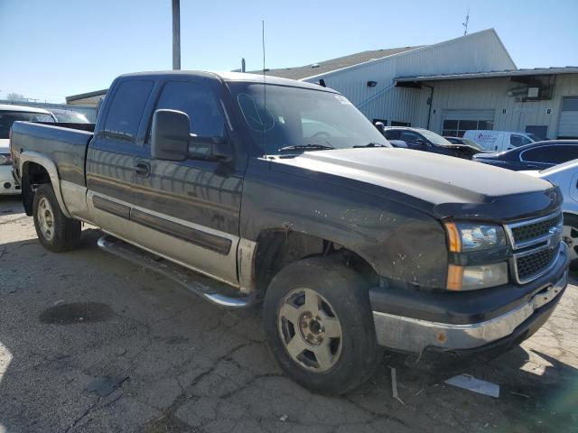 1GCEK19B66Z157109 - 2006 CHEVROLET SILVERADO K1500 BLACK photo 4