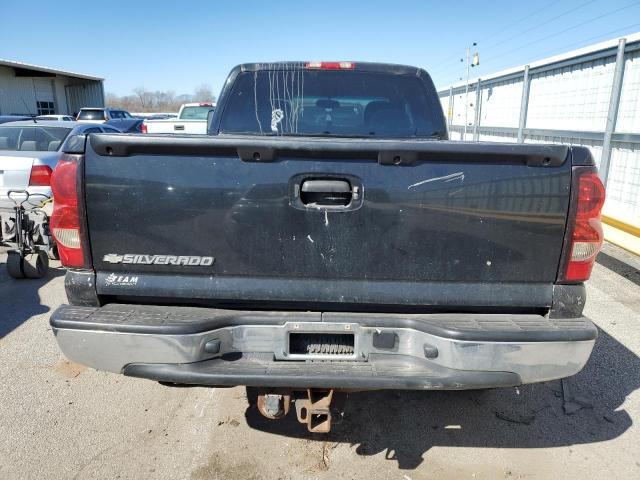 1GCEK19B66Z157109 - 2006 CHEVROLET SILVERADO K1500 BLACK photo 6