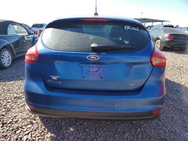 1FADP3K2XJL331431 - 2018 FORD FOCUS SE BLUE photo 6