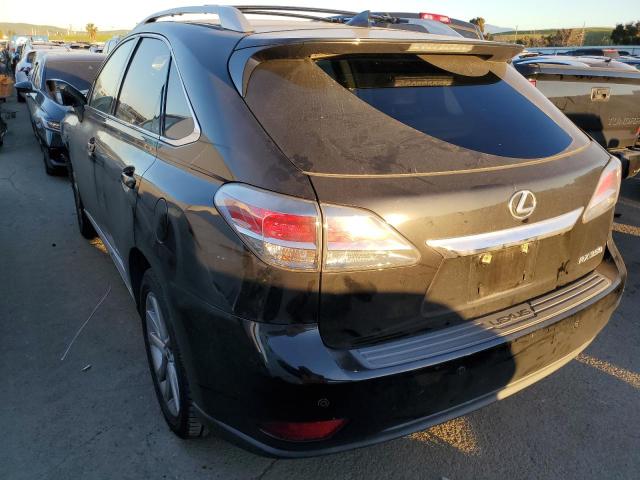 2T2ZK1BA0FC182385 - 2015 LEXUS RX 350 BLACK photo 2