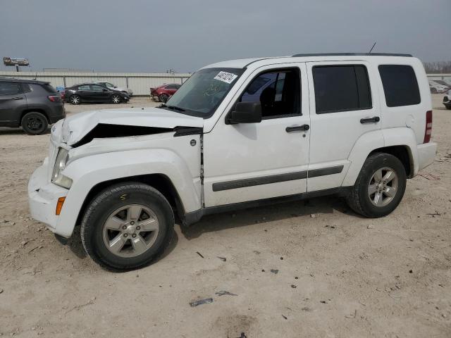 1C4PJMAK6CW116095 - 2012 JEEP LIBERTY SPORT WHITE photo 1