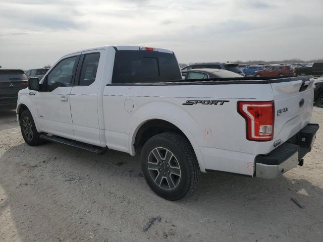 1FTEX1CP3GKF98034 - 2016 FORD F150 SUPER CAB WHITE photo 2