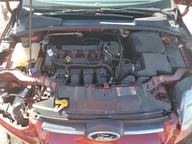 1FADP3F24EL426776 - 2014 FORD FOCUS SE RED photo 12