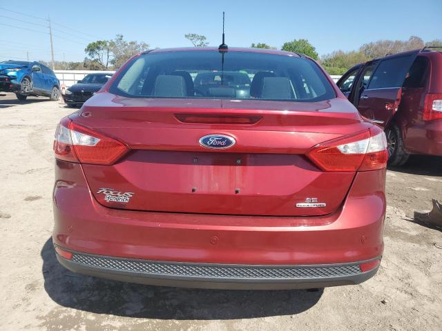 1FADP3F24EL426776 - 2014 FORD FOCUS SE RED photo 6