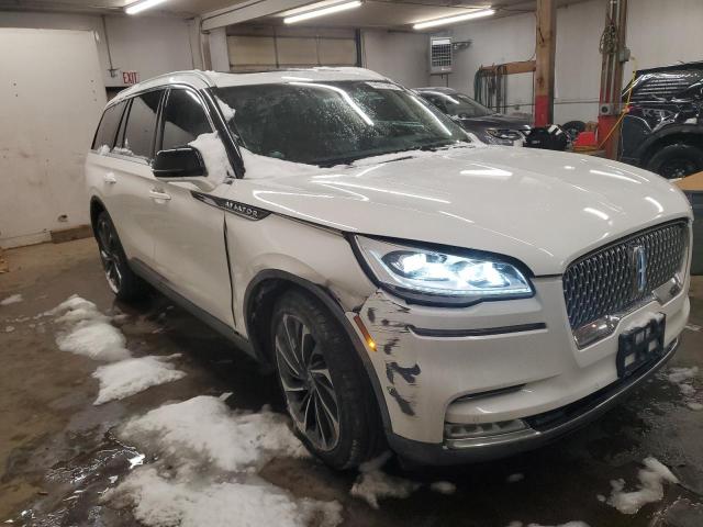 5LM5J7XC1LGL20248 - 2020 LINCOLN AVIATOR RESERVE WHITE photo 4