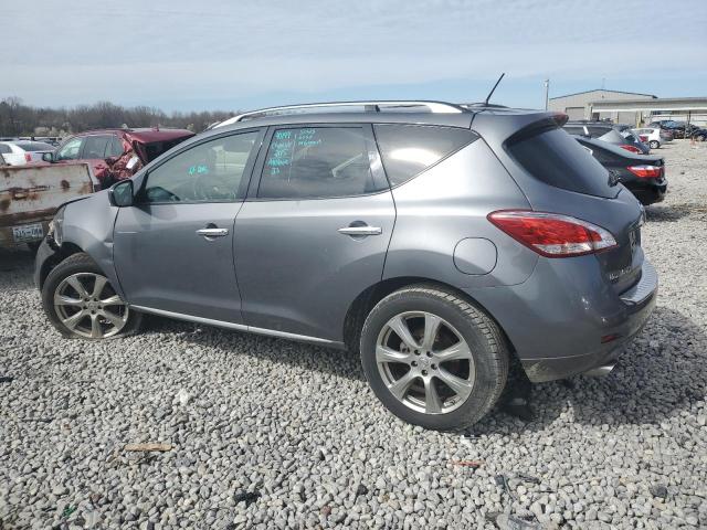 JN8AZ1MUXEW415445 - 2014 NISSAN MURANO S GRAY photo 2