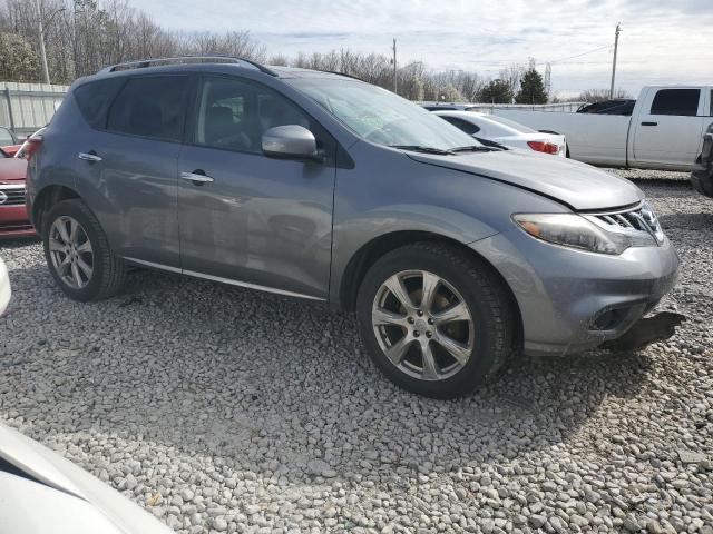 JN8AZ1MUXEW415445 - 2014 NISSAN MURANO S GRAY photo 4