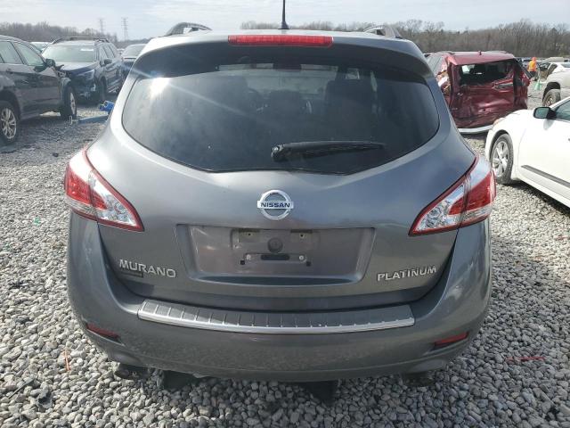 JN8AZ1MUXEW415445 - 2014 NISSAN MURANO S GRAY photo 6