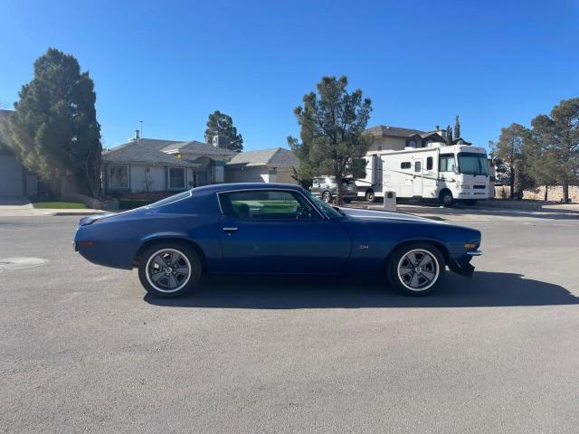 1S87H3N134277 - 1973 CHEVROLET Z28 BLUE photo 10