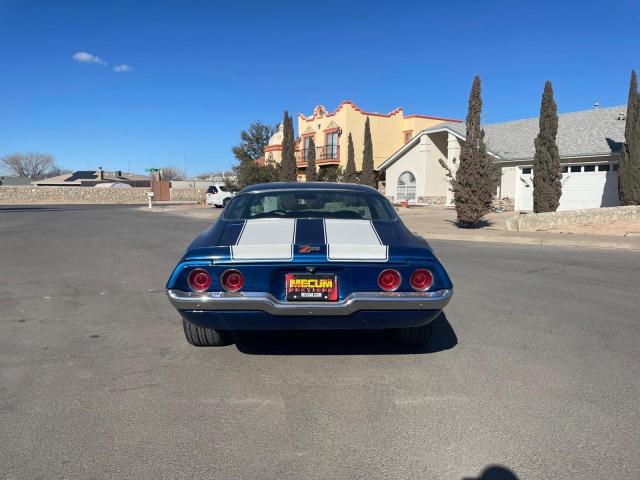 1S87H3N134277 - 1973 CHEVROLET Z28 BLUE photo 8