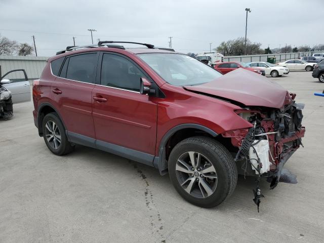 2T3WFREV4JW487105 - 2018 TOYOTA RAV4 ADVENTURE BURGUNDY photo 4