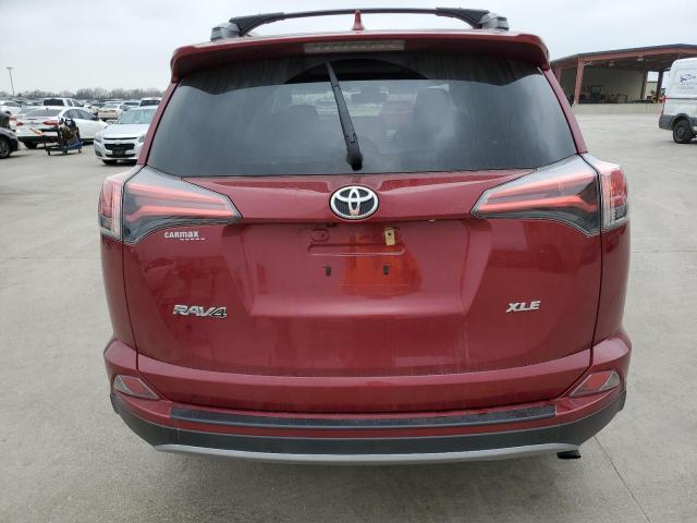 2T3WFREV4JW487105 - 2018 TOYOTA RAV4 ADVENTURE BURGUNDY photo 6