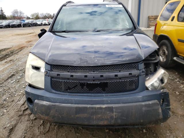 2CNDL13F556190077 - 2005 CHEVROLET EQUINOX LS BLACK photo 5