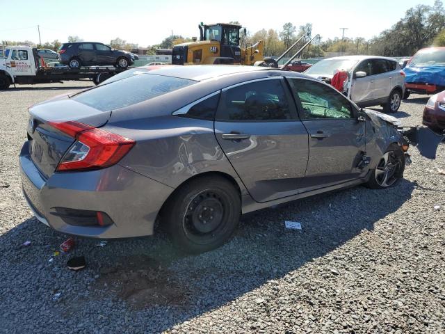 19XFC2F67LE006415 - 2020 HONDA CIVIC LX GRAY photo 3