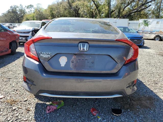 19XFC2F67LE006415 - 2020 HONDA CIVIC LX GRAY photo 6