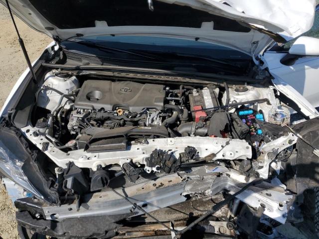 4T1B11HK0KU848310 - 2019 TOYOTA CAMRY L WHITE photo 11