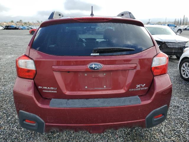 JF2GPAGC3D2868828 - 2013 SUBARU XV CROSSTR 2.0 LIMITED BURGUNDY photo 6