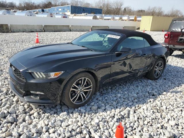 1FATP8UH1H5205080 - 2017 FORD MUSTANG BLACK photo 1