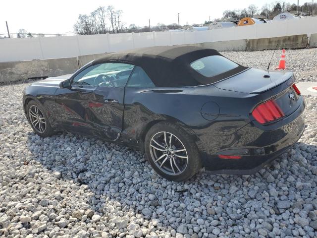 1FATP8UH1H5205080 - 2017 FORD MUSTANG BLACK photo 2