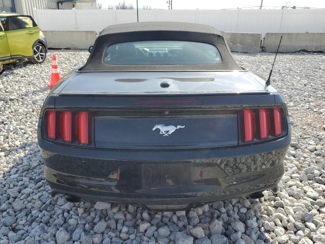 1FATP8UH1H5205080 - 2017 FORD MUSTANG BLACK photo 6